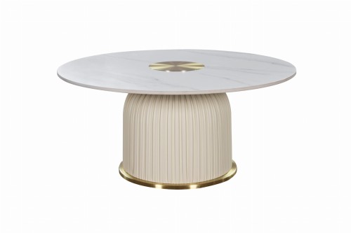 Przejdź do produktu Stolik kawowy MODIG M72 blat ze spieku kwarcowego