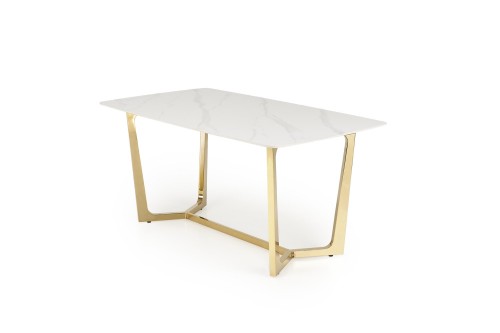 Przejdź do produktu Stół Clemente 160x90 blat ze spieku kwarcowego