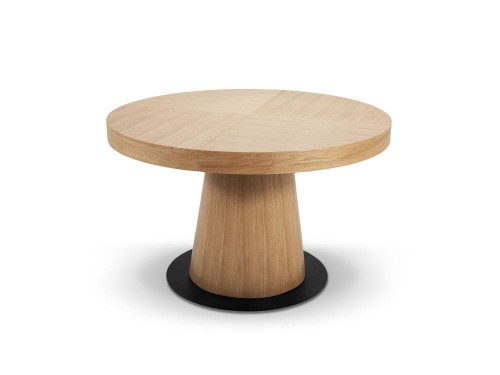 Przejdź do produktu Stół okrągły rozkładany dębowy Andrea 