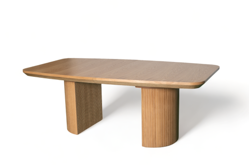 Przejdź do produktu Stół rozkładany S71 z blatem z forniru dębowego 