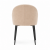 Krzesło tapicerowane Varenna beżowe – nowoczesne krzesło do jadalni