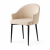Krzesło tapicerowane Varenna beżowe – nowoczesne krzesło do jadalni