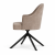 Krzesło tapicerowane Sora Obrotowe Delux z metalową nogą obrotową