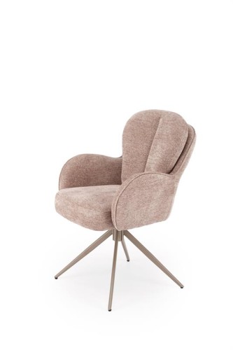 Przejdź do produktu Krzesło obrotowe Alen w eleganckim odcieniu kaszmir